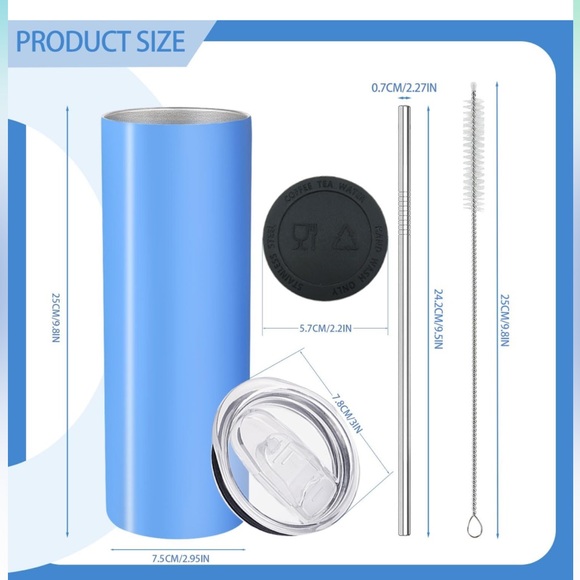 “Mujer Bella” 20 oz Stainless Steel Double Walled Tumbler - Picture 7 of 7